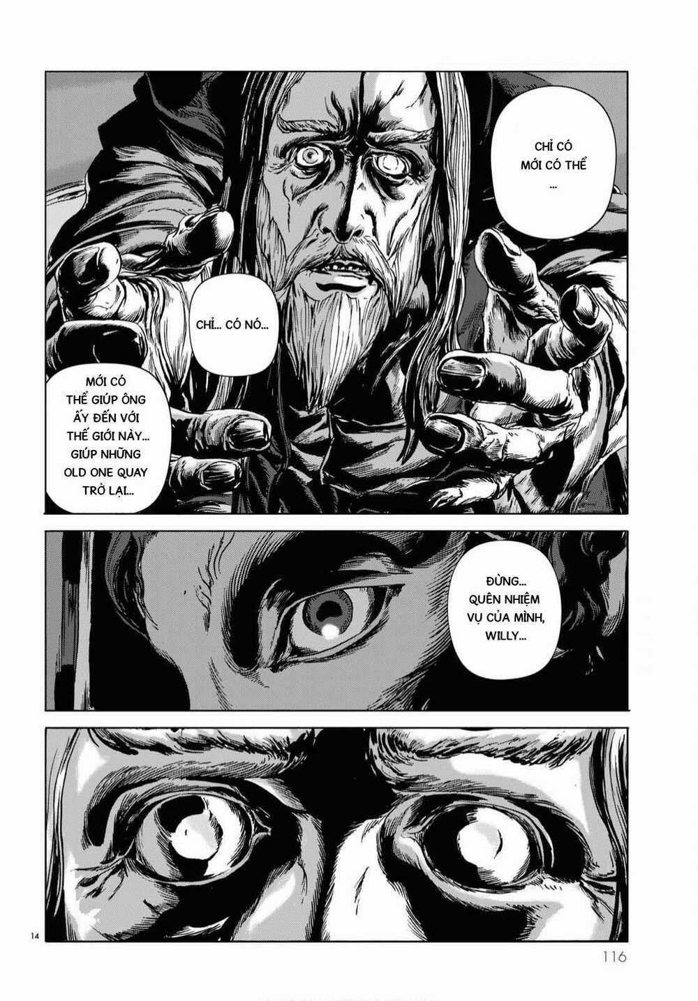 The Dunwich Horror - Dunwich No Kai Chapter 5 trang 14