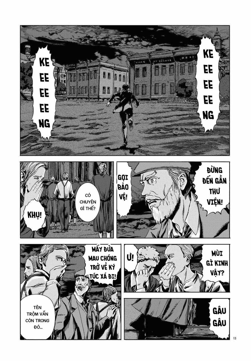 The Dunwich Horror - Dunwich No Kai Chapter 7 trang 12