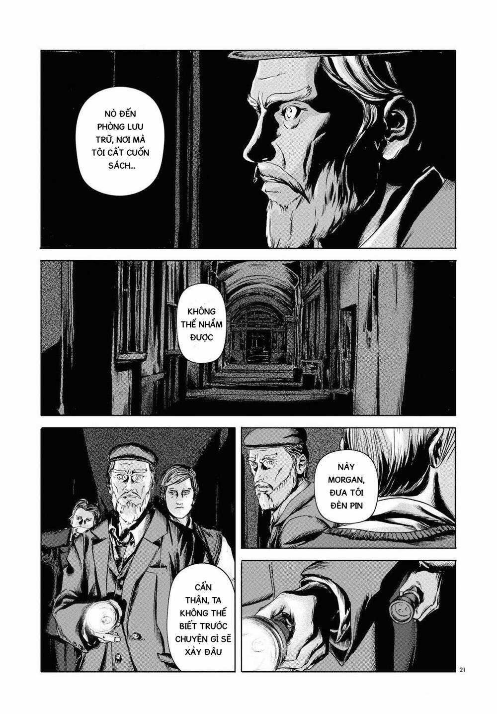 The Dunwich Horror - Dunwich No Kai Chapter 7 trang 18