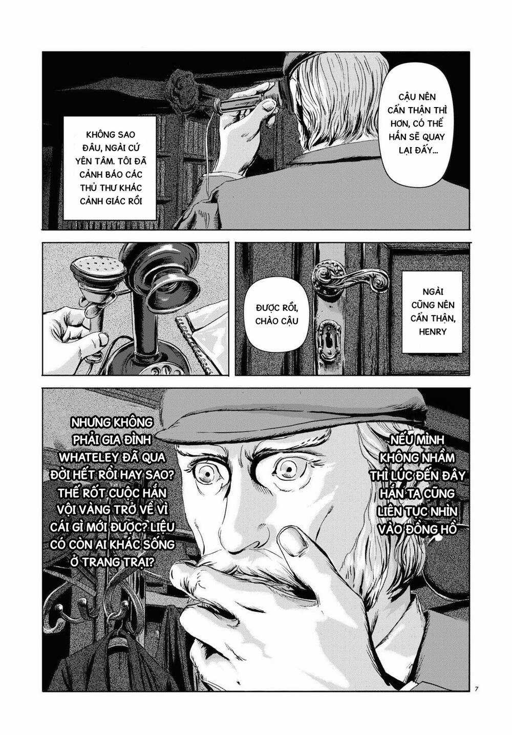 The Dunwich Horror - Dunwich No Kai Chapter 7 trang 6