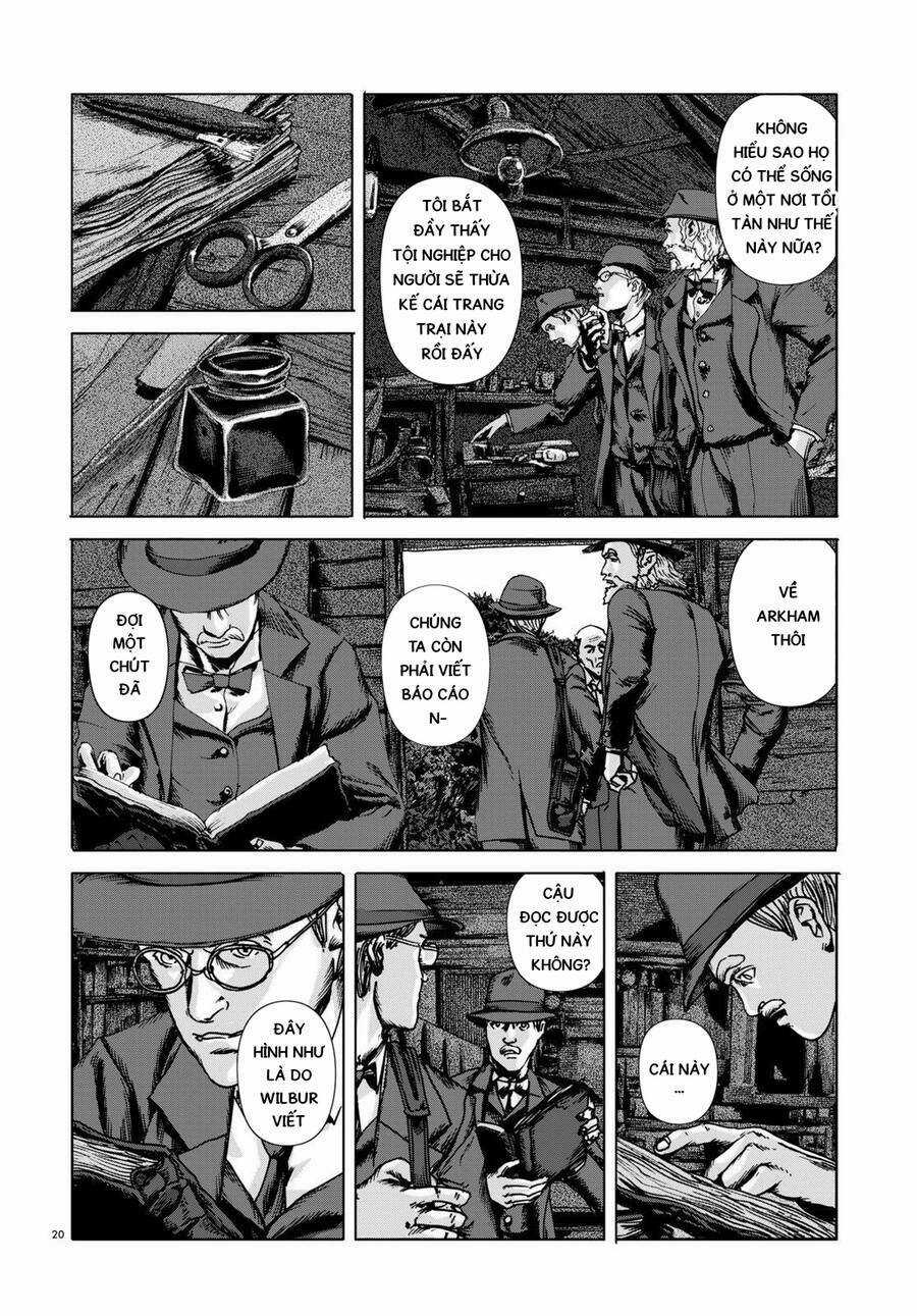 The Dunwich Horror - Dunwich No Kai Chapter 9 trang 21