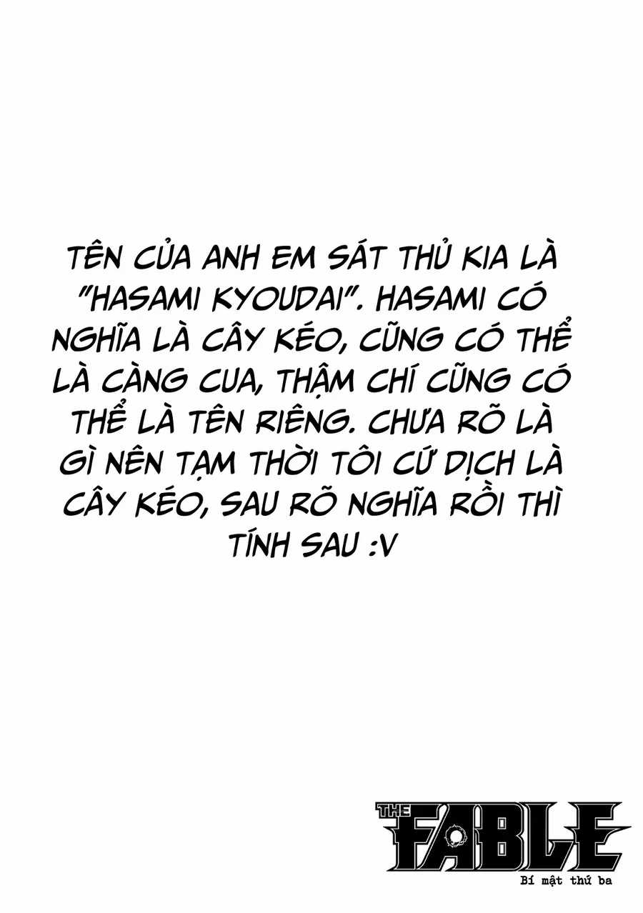 The Fable: Bí Mật Thứ Ba Chương 24 trang 21