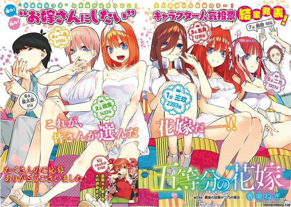 The Five Wedded Brides Chapter 59 trang 1