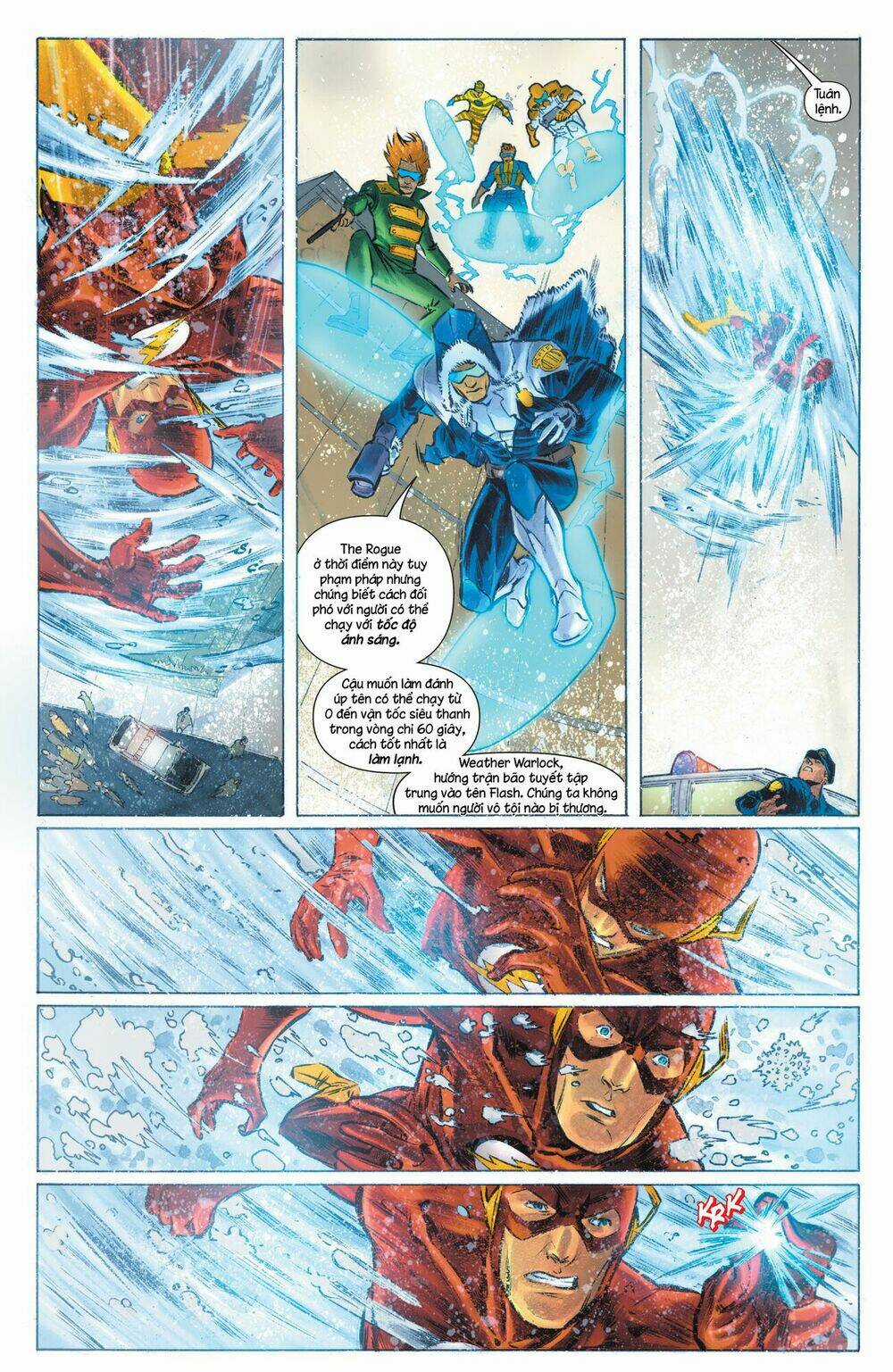 The Flash - The Dastardly Death Of The Rogues Chapter 2 trang 8