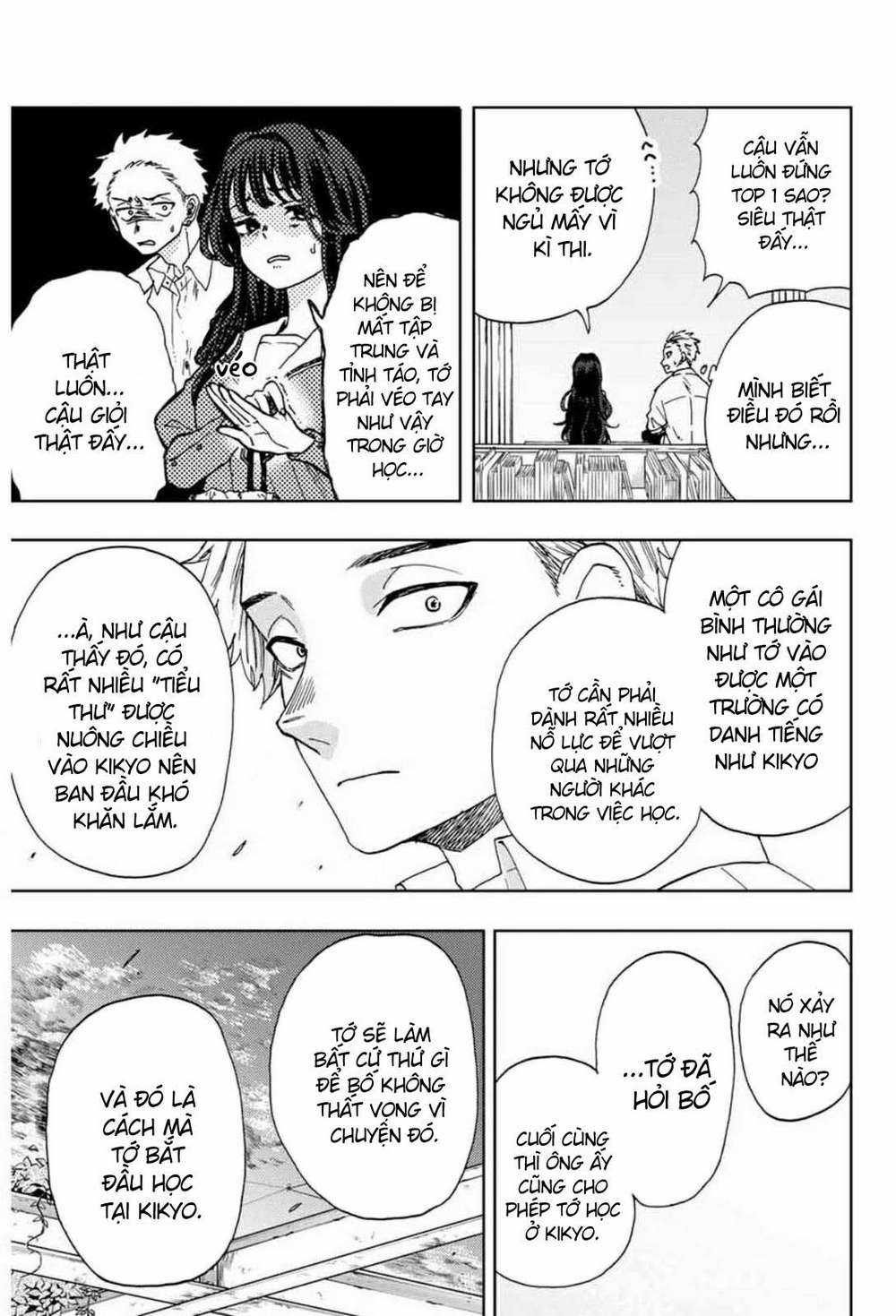 The Fragrant Flower Blooms With Dignity - Kaoru Hana Wa Rin To Saku Chapter 3: Chuẩn bị thi cử trang 26