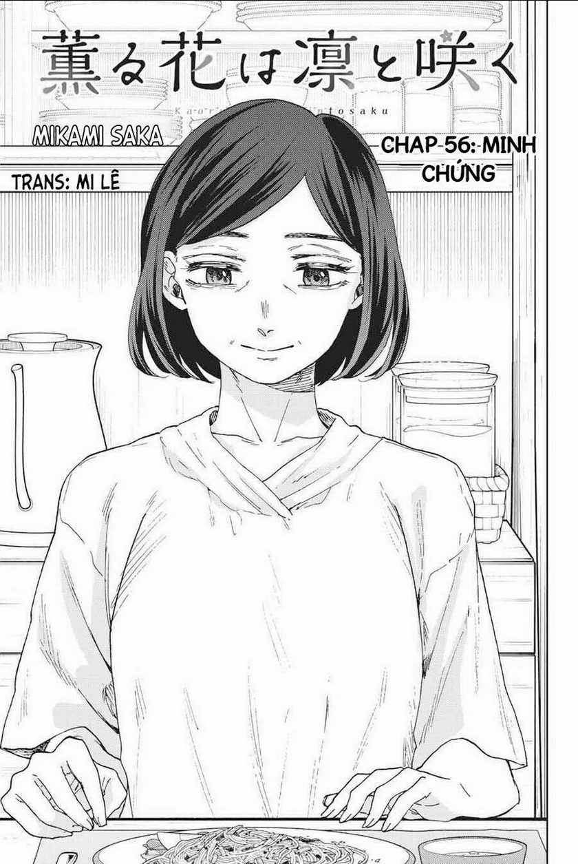 The Fragrant Flower Blooms With Dignity - Kaoru Hana Wa Rin To Saku Chapter 56 trang 1