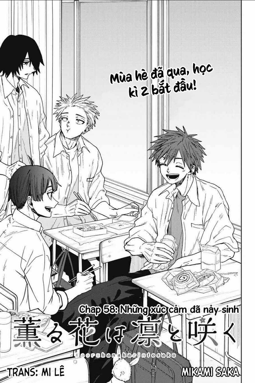 The Fragrant Flower Blooms With Dignity - Kaoru Hana Wa Rin To Saku Chapter 58 trang 1