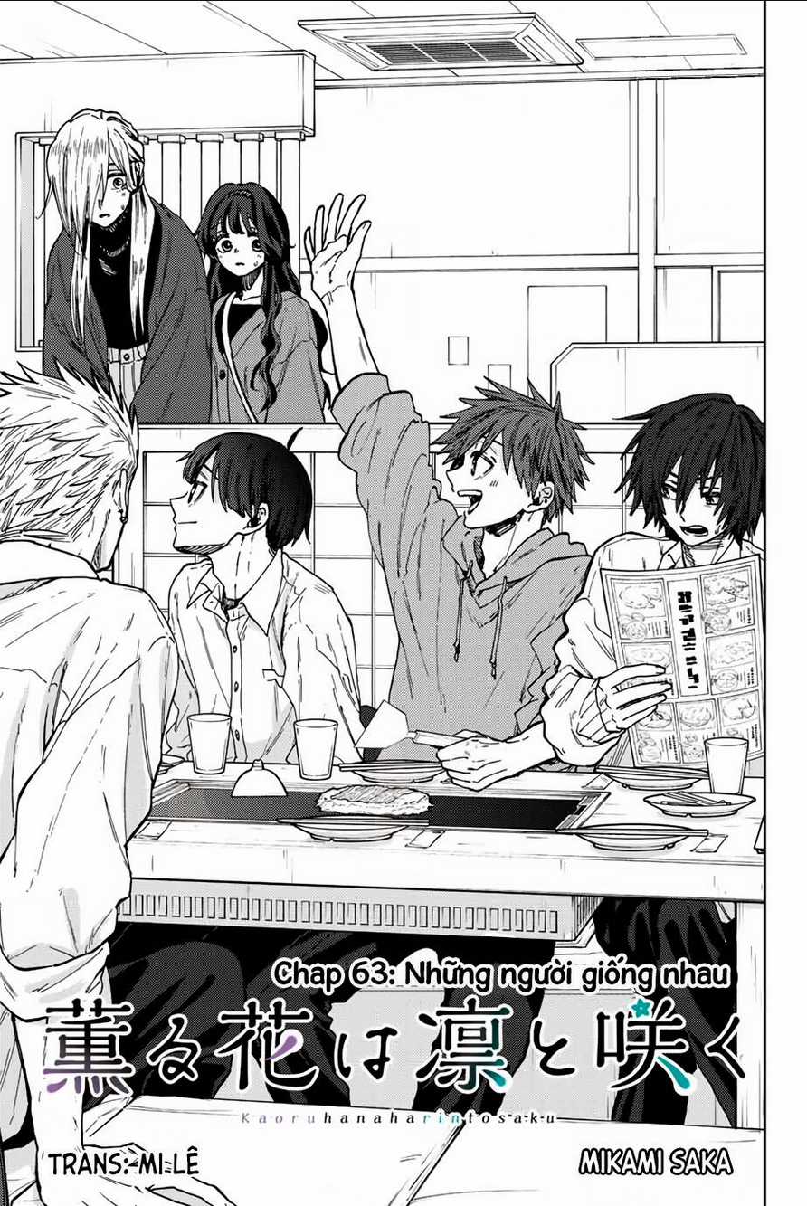 The Fragrant Flower Blooms With Dignity - Kaoru Hana Wa Rin To Saku Chapter 63 trang 1