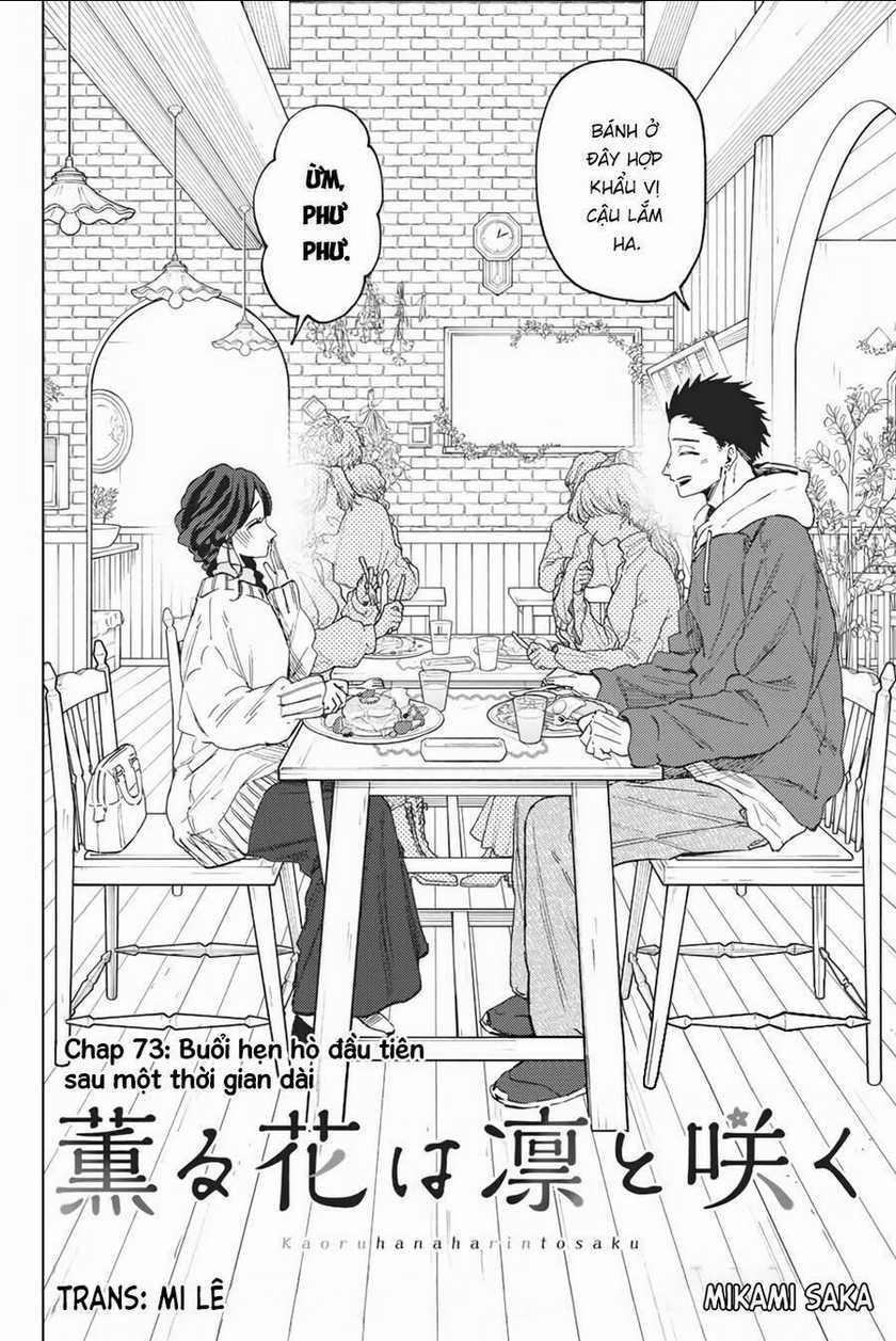 The Fragrant Flower Blooms With Dignity - Kaoru Hana Wa Rin To Saku Chapter 73 trang 1
