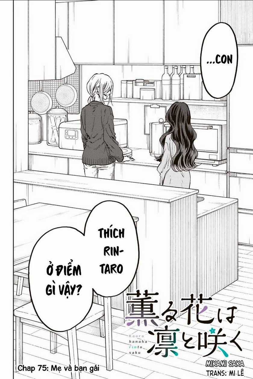 The Fragrant Flower Blooms With Dignity - Kaoru Hana Wa Rin To Saku Chapter 75 trang 1