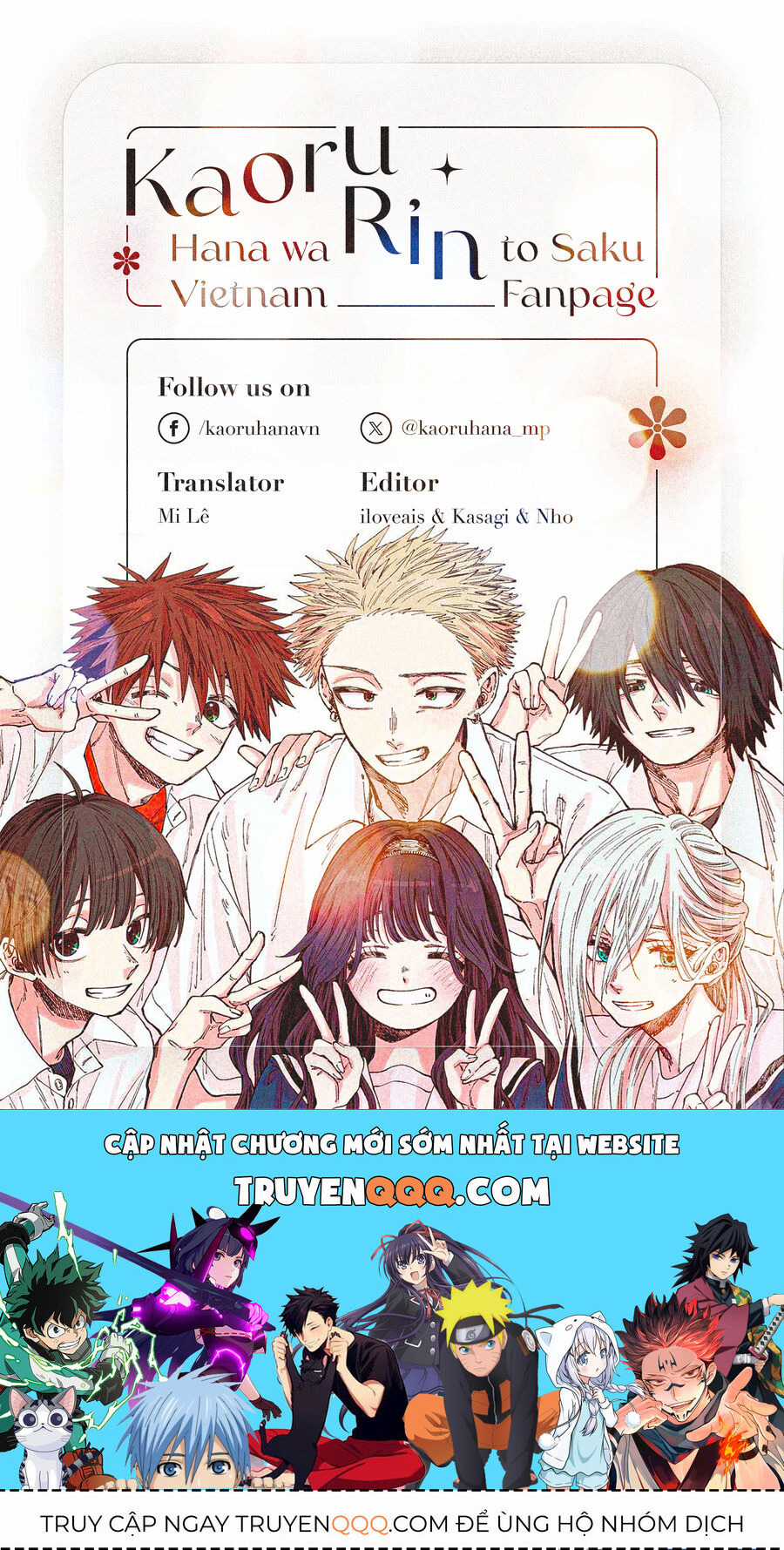 The Fragrant Flower Blooms With Dignity - Kaoru Hana Wa Rin To Saku Chapter 92 trang 20