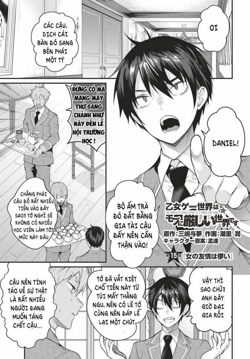 Thế Giới Của Game Otome Thật Khó Khăn Cho Những Thường Dân Máy chơi trò chơi điện tử tốt nhất Chapter 15 trang 1