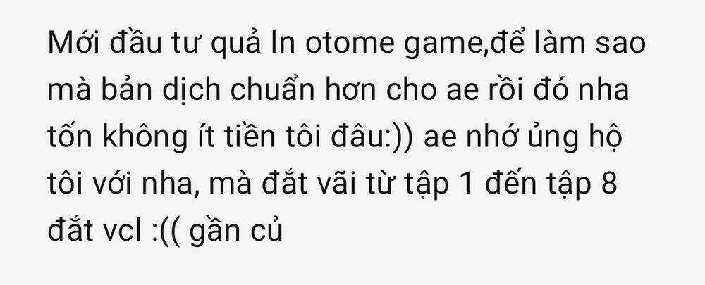 Thế Giới Của Game Otome Thật Khó Khăn Cho Những Thường Dân Chapter 56 trang 0