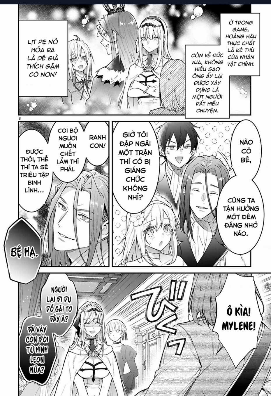 Thế Giới Của Game Otome Thật Khó Khăn Cho Những Thường Dân Chapter 67 trang 9