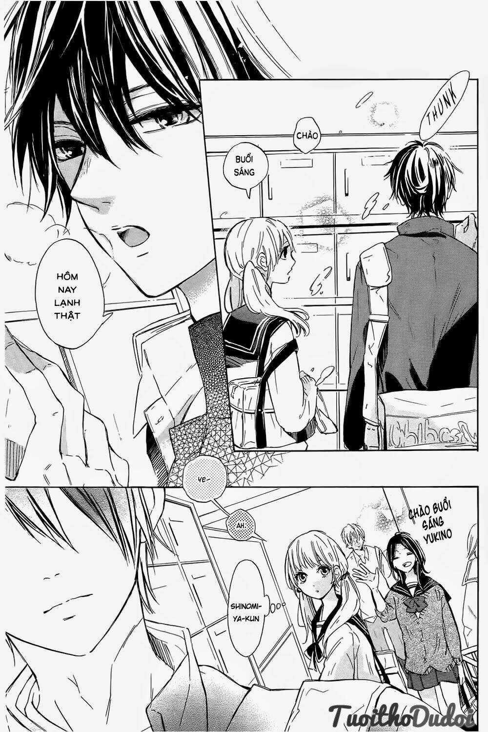 Thế giới của Shinomiya-kun Chapter 1 trang 11