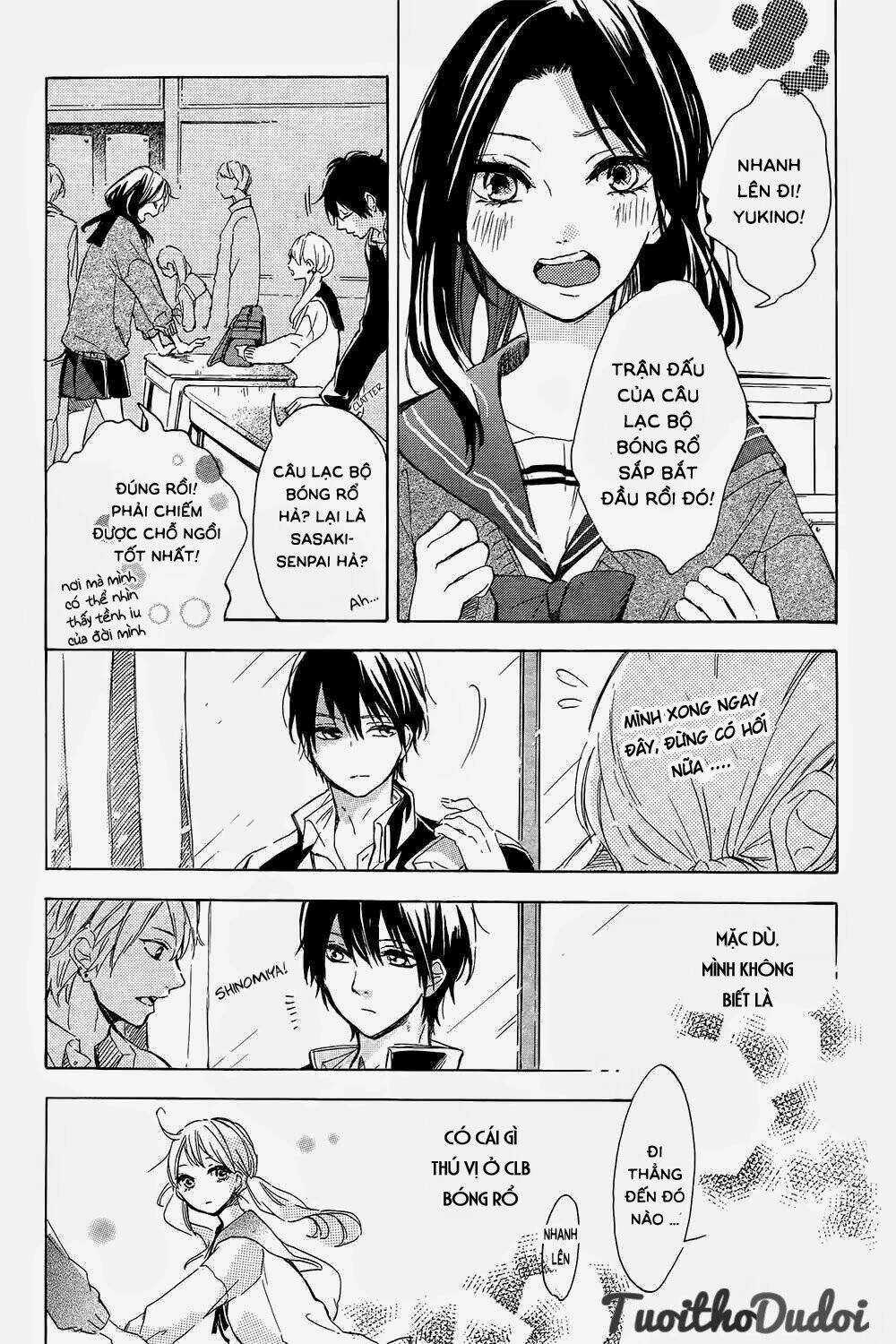 Thế giới của Shinomiya-kun Chapter 1 trang 16