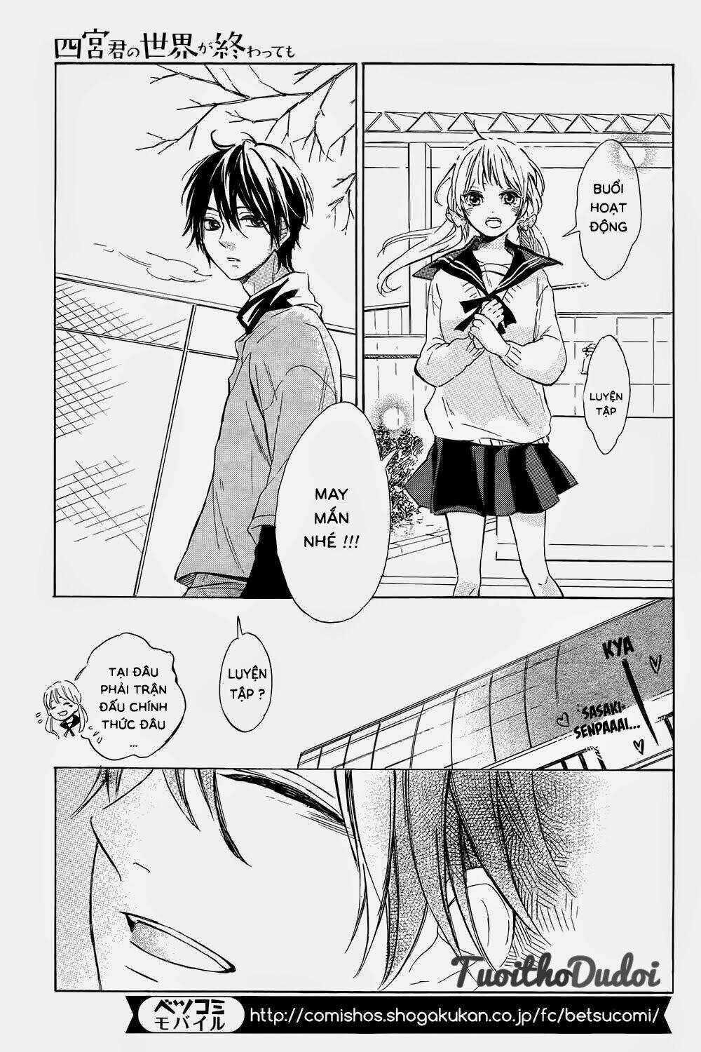 Thế giới của Shinomiya-kun Chapter 1 trang 21