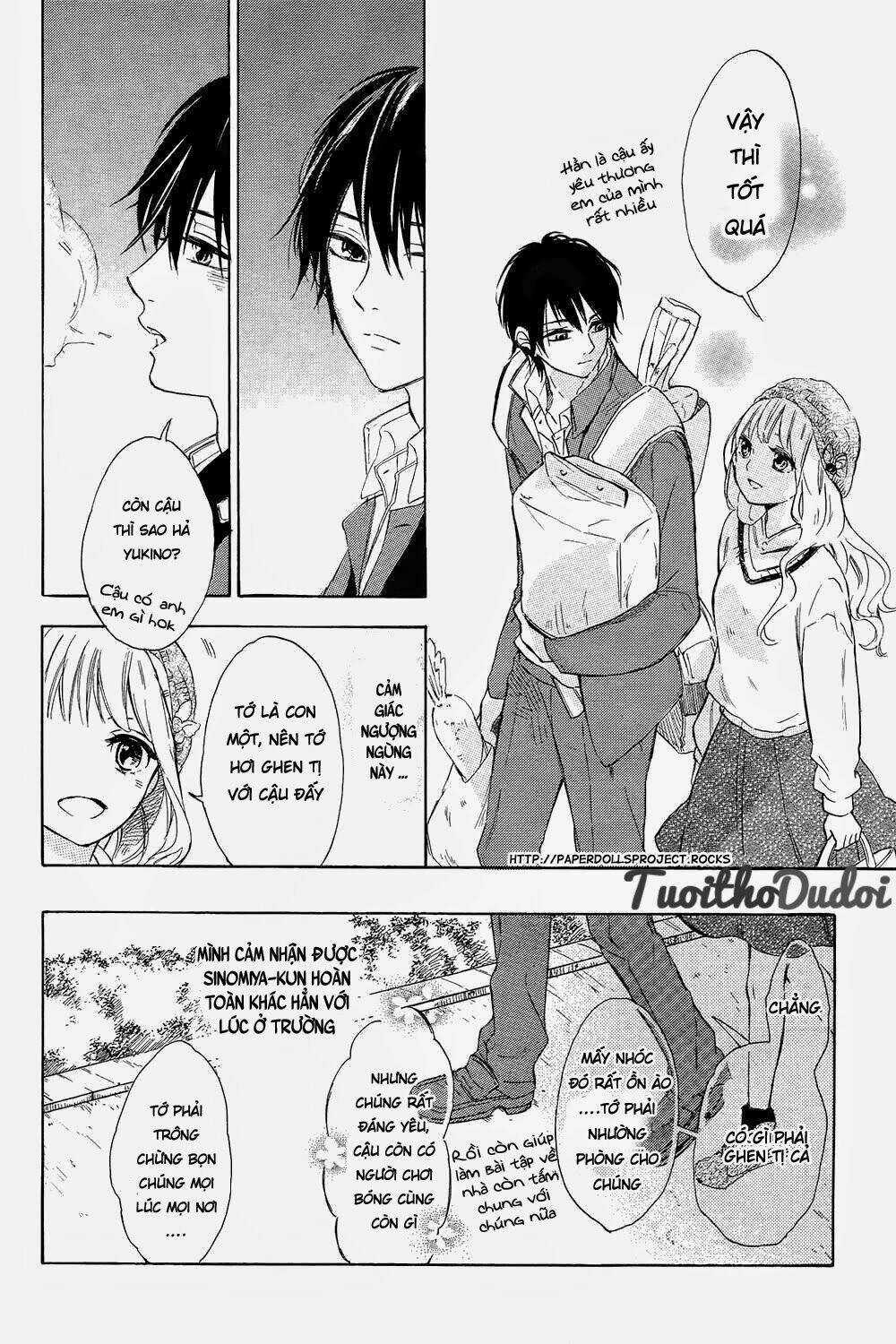 Thế giới của Shinomiya-kun Chapter 1 trang 28