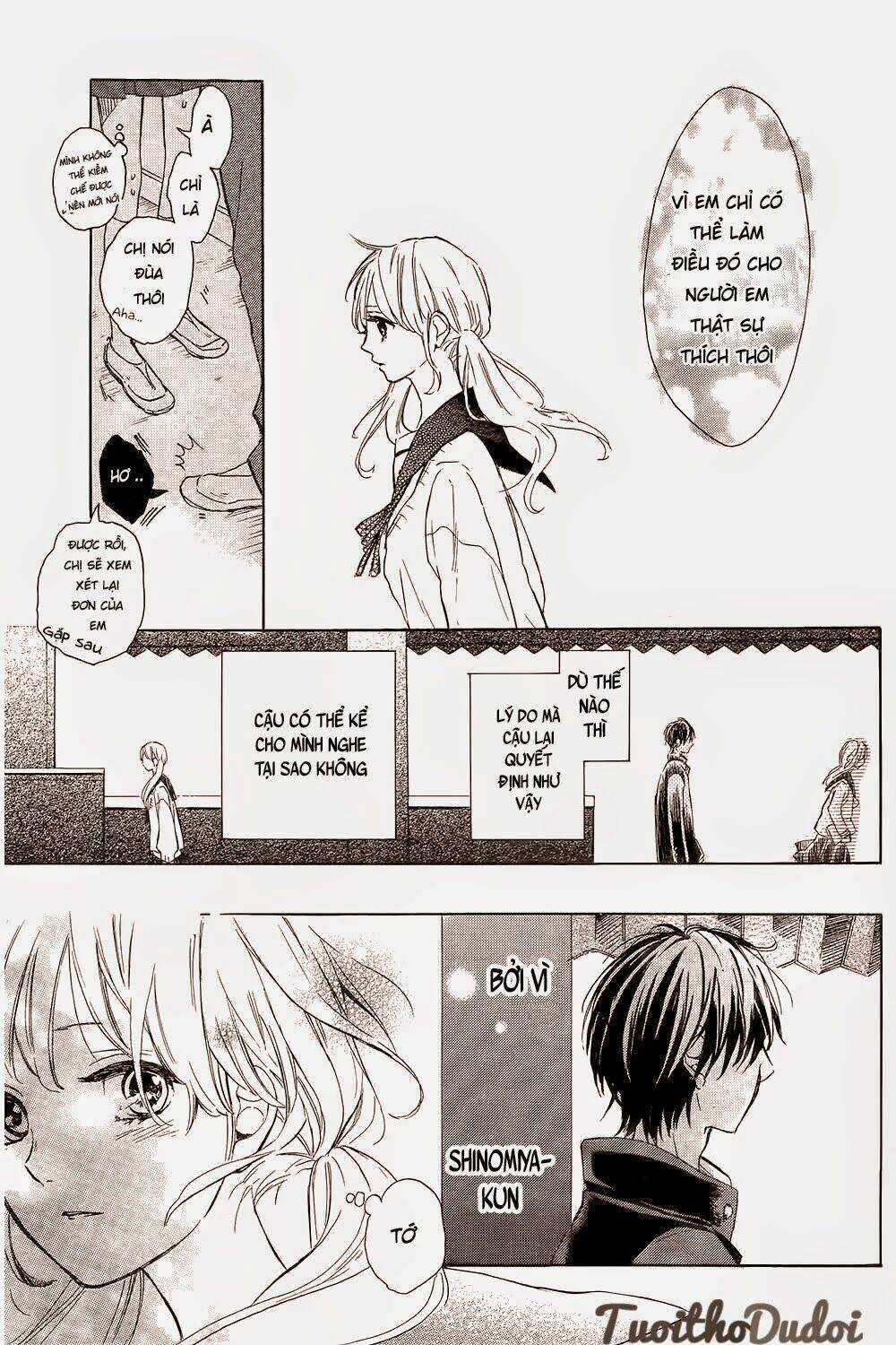 Thế giới của Shinomiya-kun Chapter 1 trang 39