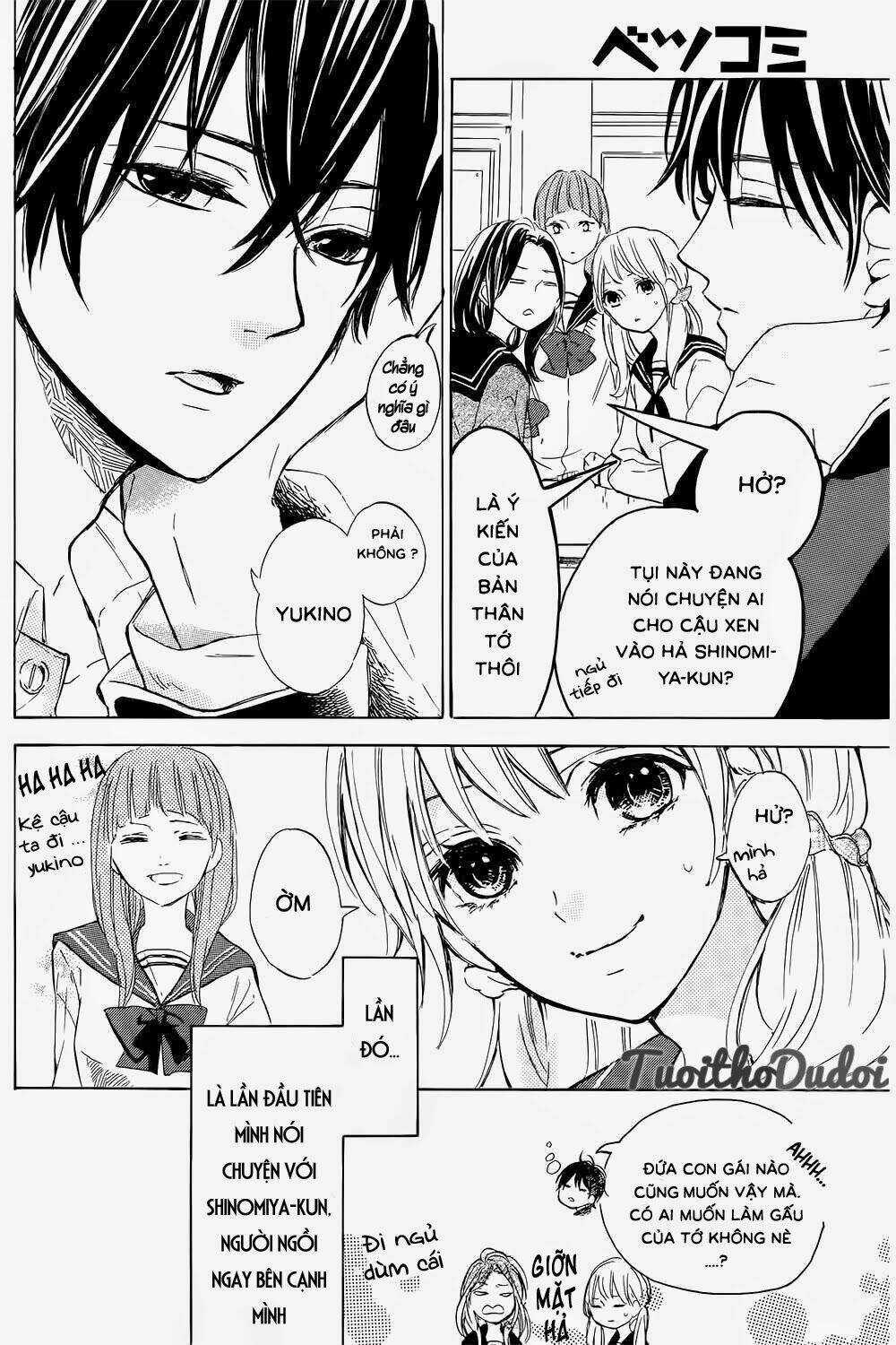 Thế giới của Shinomiya-kun Chapter 1 trang 8