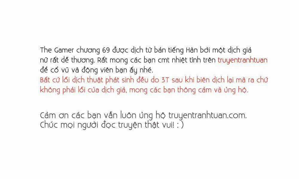 Thế Giới Game Thủ Chapter 69 trang 1