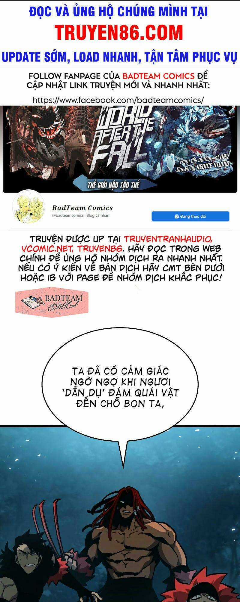Thế Giới Hậu Tận Thế Chapter 11 trang 0