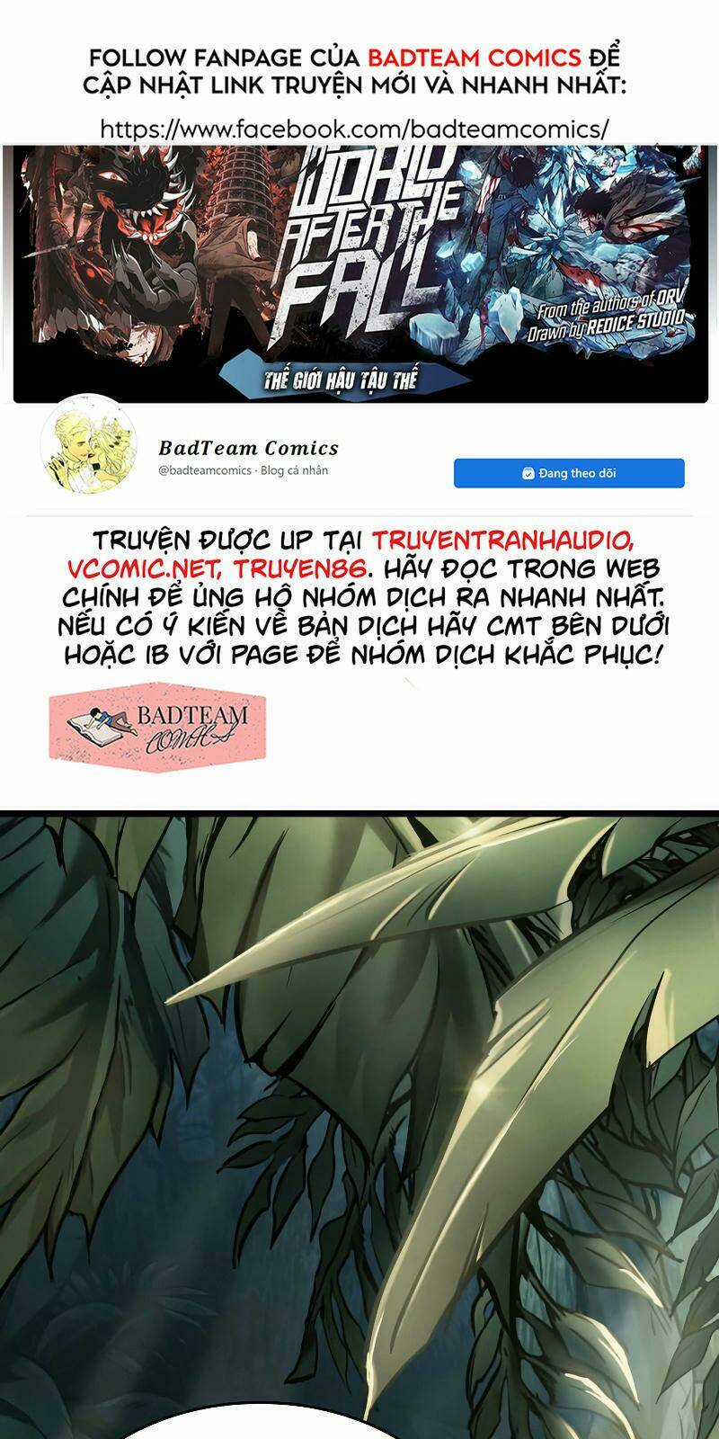 Thế Giới Hậu Tận Thế Chapter 12 trang 0