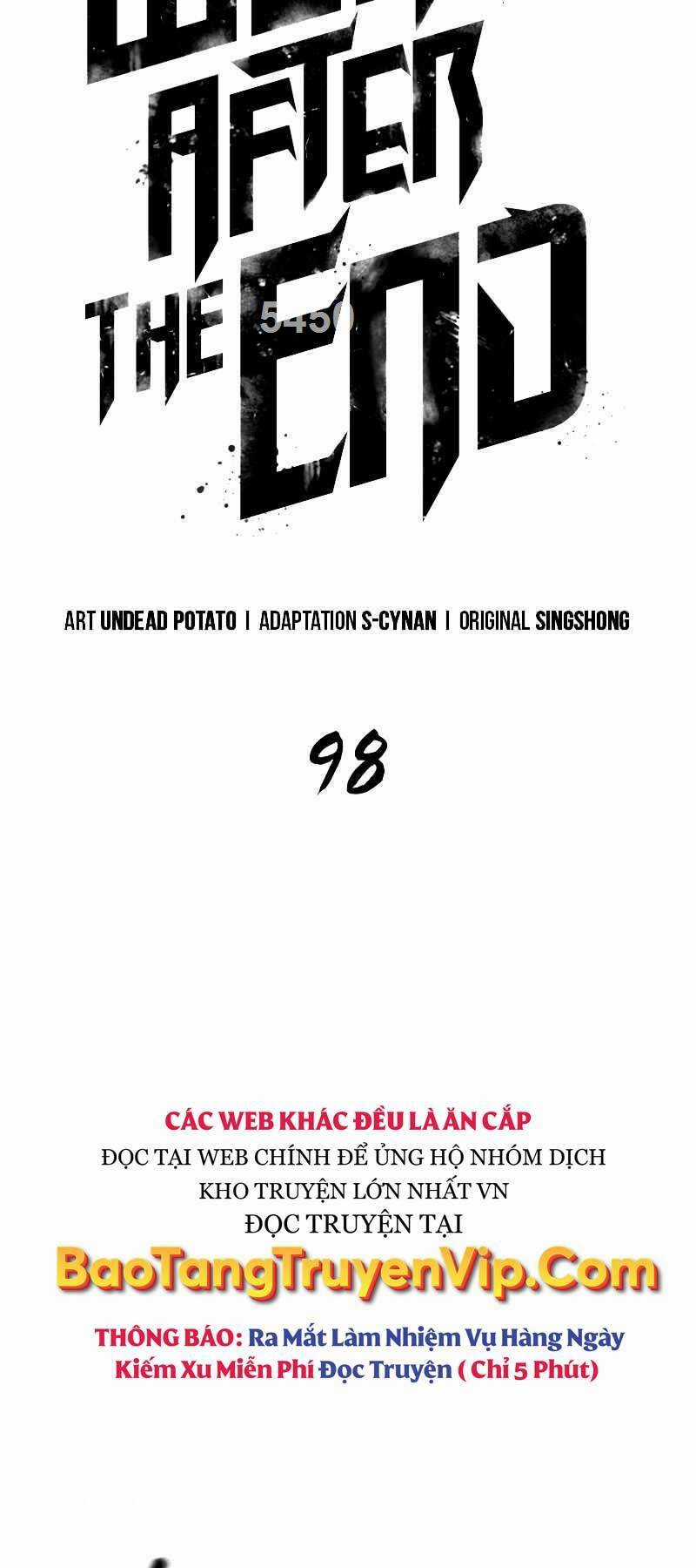 Thế Giới Hậu Tận Thế Chapter 98 trang 1