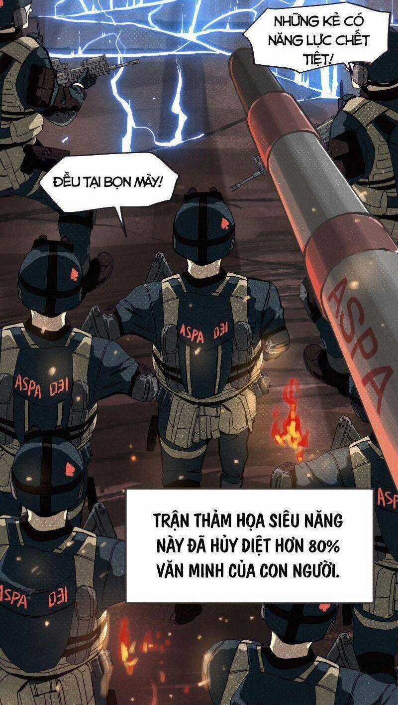 Thế Giới Mà Chỉ Người Có Siêu Năng Lực Mới Bị Tổn Hại Chapter 0 trang 63