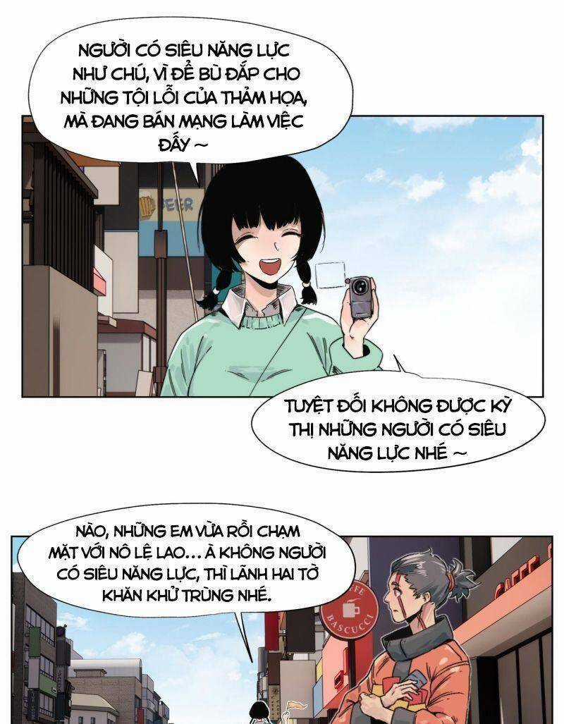 Thế Giới Mà Chỉ Người Có Siêu Năng Lực Mới Bị Tổn Hại Chapter 1 trang 12