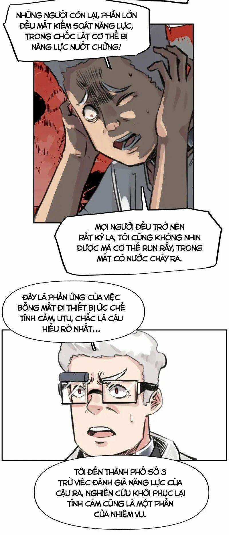 Thế Giới Mà Chỉ Người Có Siêu Năng Lực Mới Bị Tổn Hại Chapter 24 trang 9