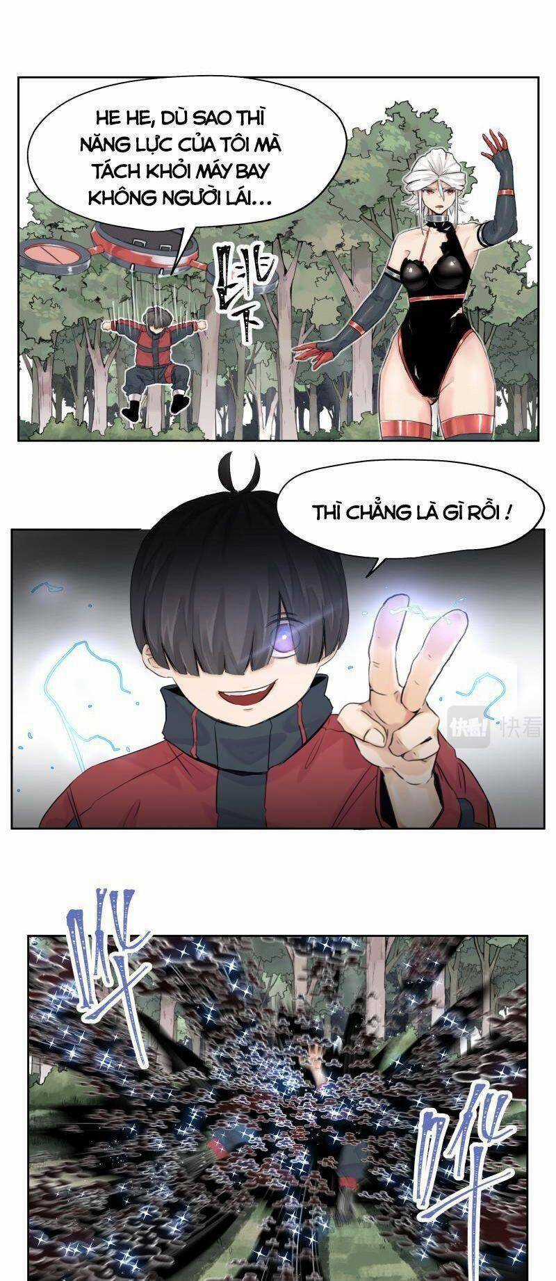 Thế Giới Mà Chỉ Người Có Siêu Năng Lực Mới Bị Tổn Hại Chapter 9 trang 22