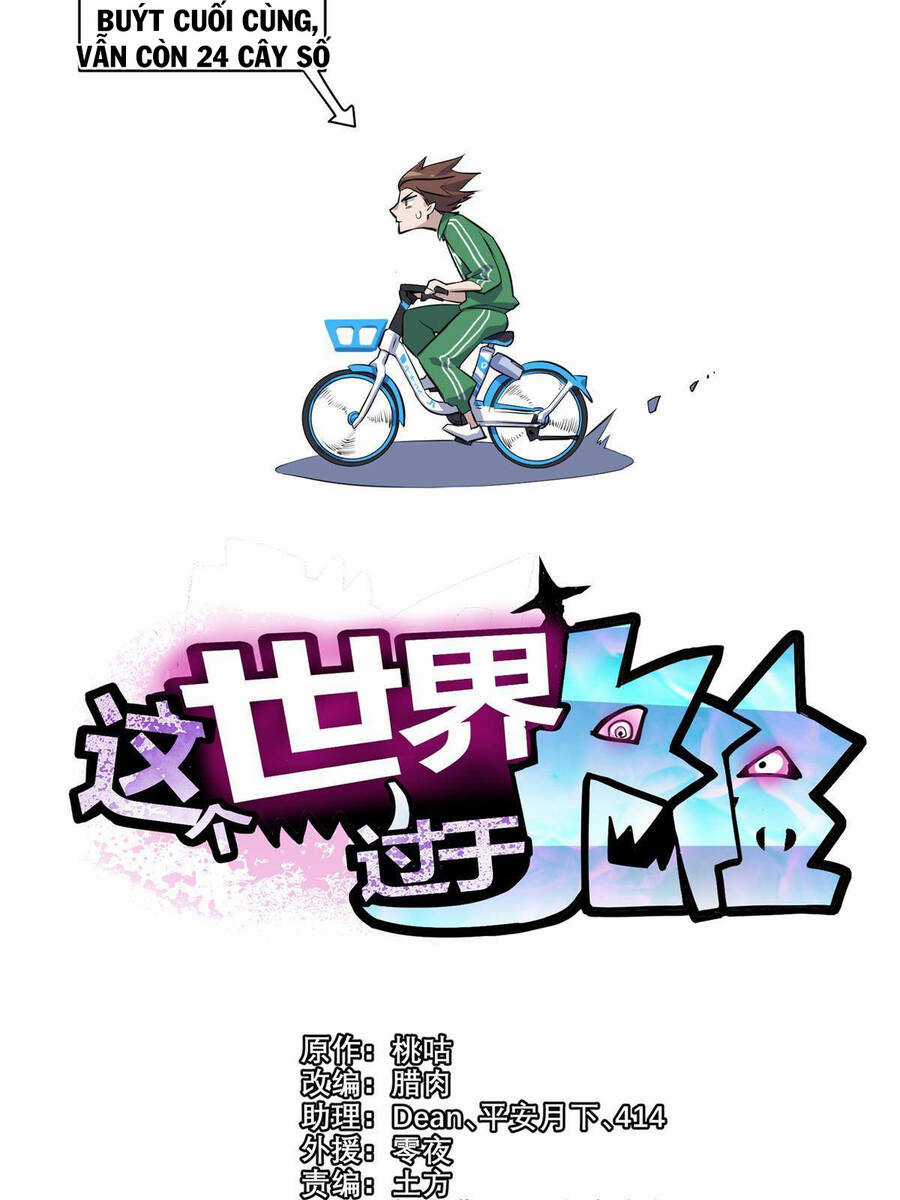 Thế Giới Này Quá Đỗi Nguy Hiểm Chương 1 trang 28