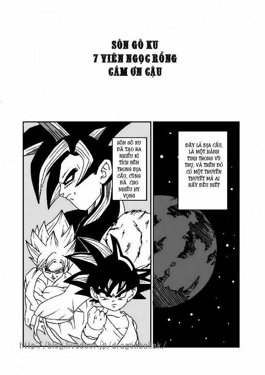 Thế Giới Ngọc Rồng Ak Chapter 1 trang 2