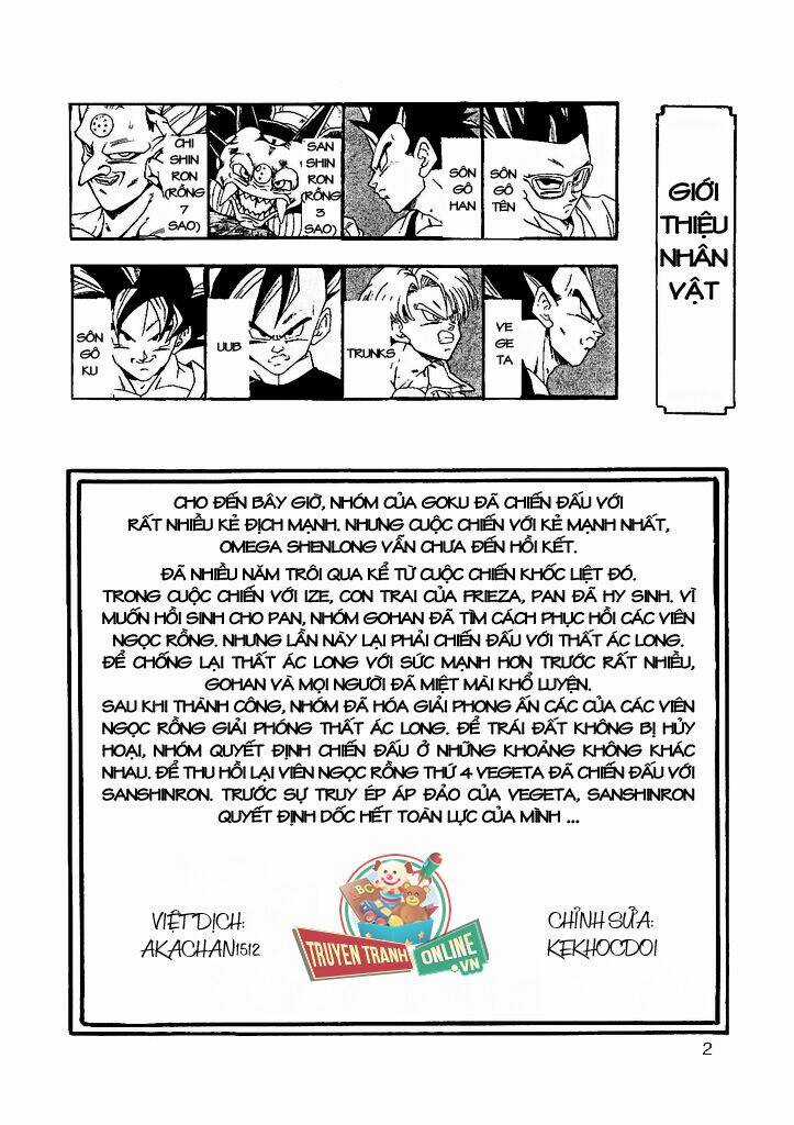 Thế Giới Ngọc Rồng - Con trai Frieza: Ize Chapter 11.1 trang 2