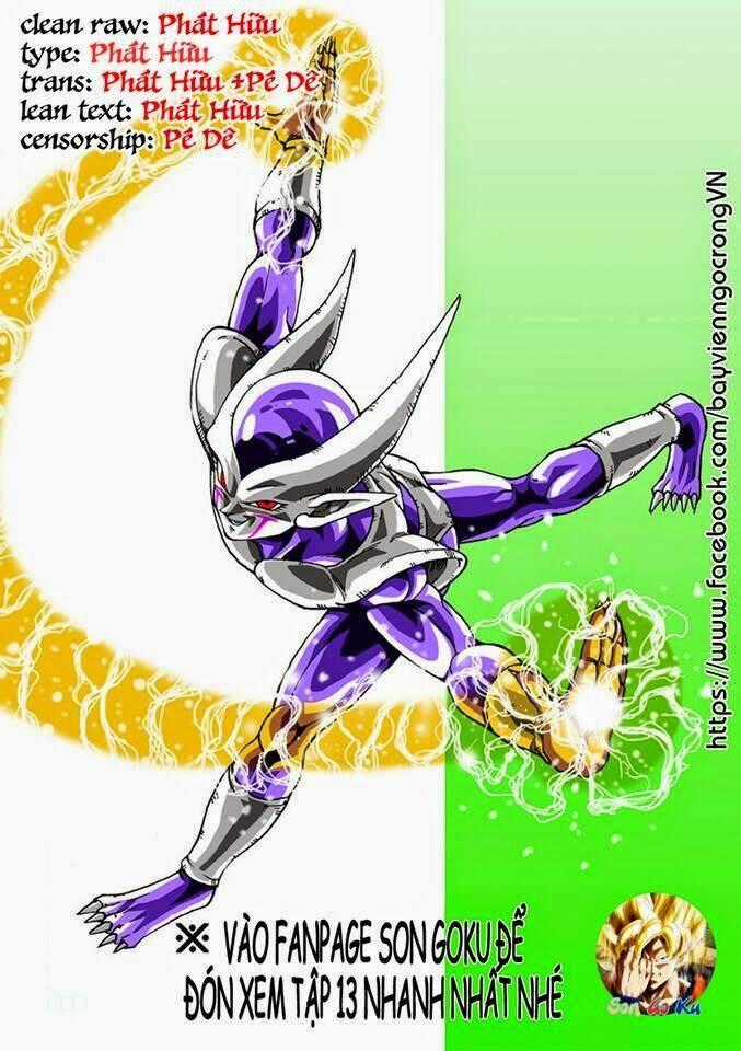 Thế Giới Ngọc Rồng - Con trai Frieza: Ize Chapter 12.2 trang 36