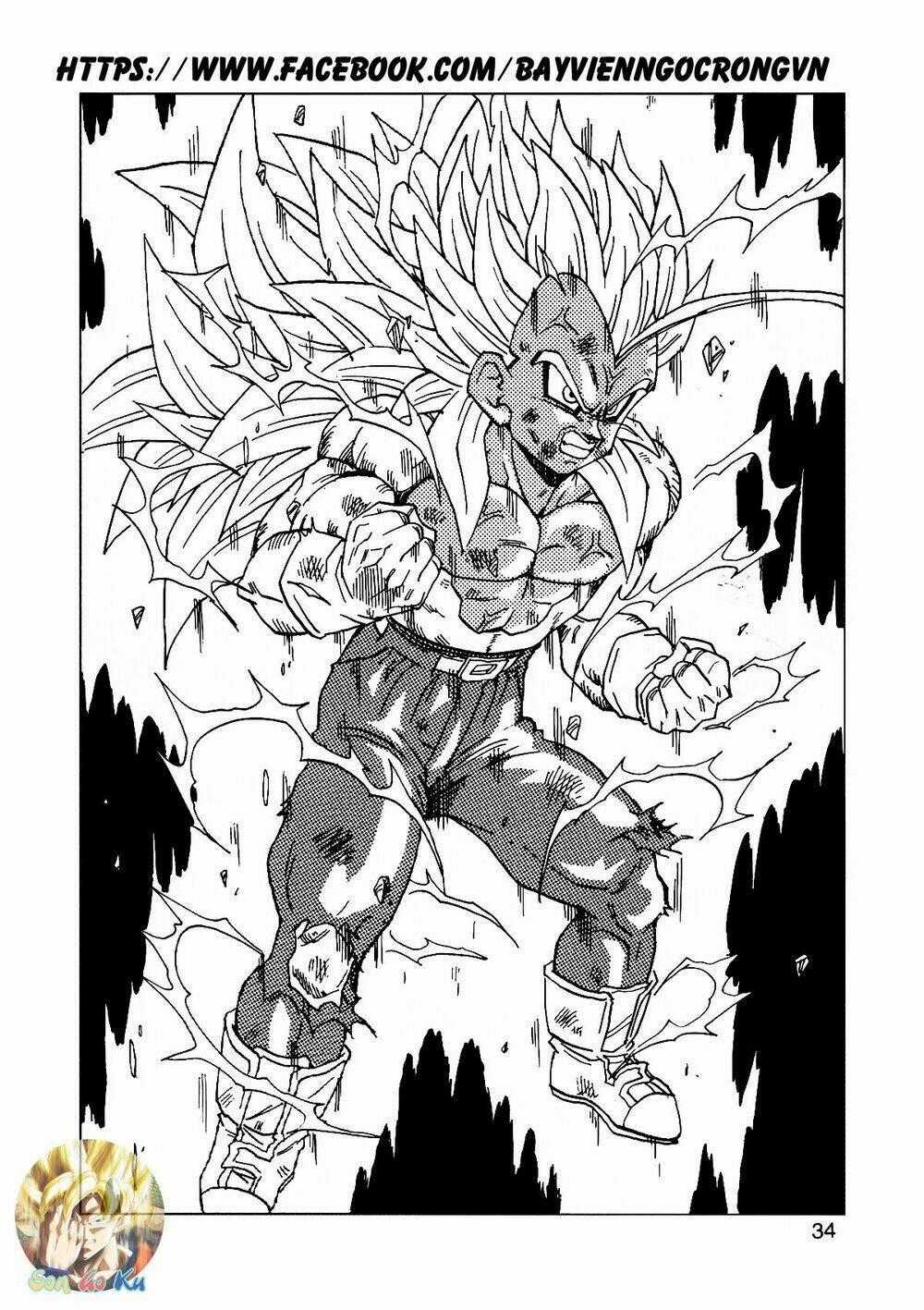 Thế Giới Ngọc Rồng - Con trai Frieza: Ize Chapter 14.1 trang 34