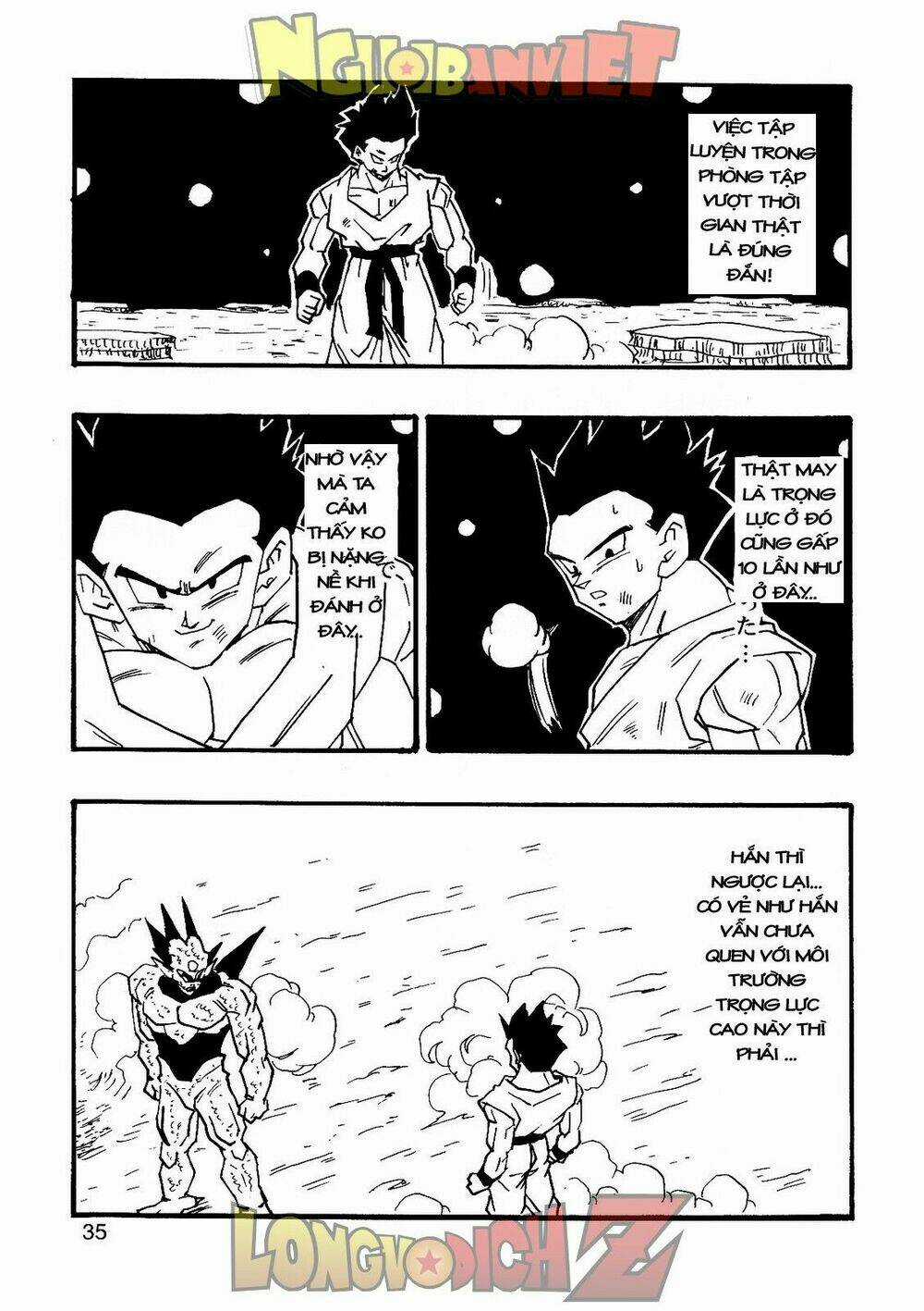 Thế Giới Ngọc Rồng - Con trai Frieza: Ize Chapter 7.1 trang 35