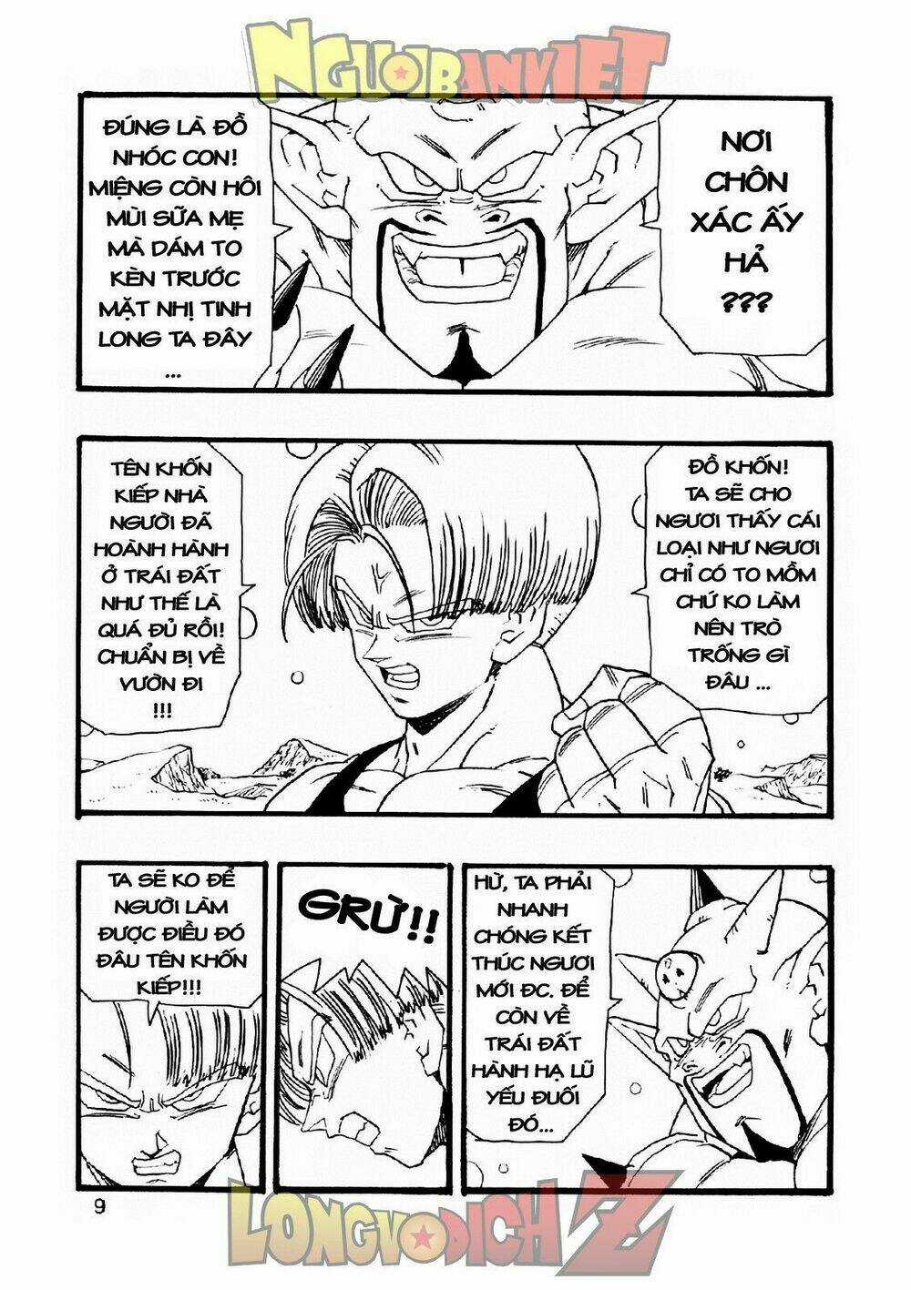Thế Giới Ngọc Rồng - Con trai Frieza: Ize Chapter 8 trang 9