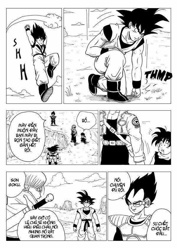 Thế Giới Ngọc Rồng - Hành Trình Về Quá Khứ Chapter 3 trang 4