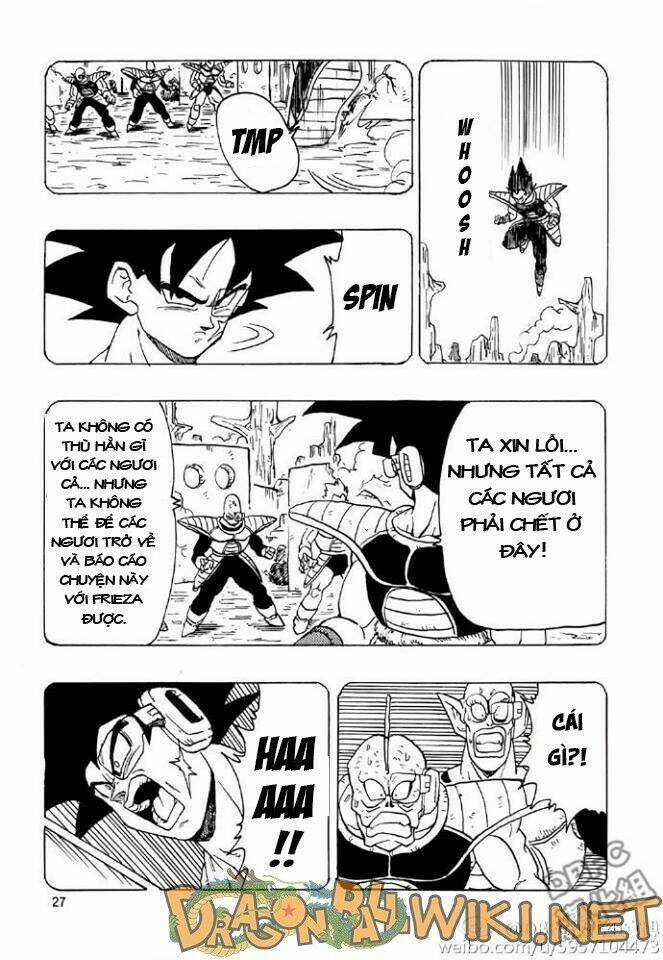 Thế Giới Ngọc Rồng - Ngoại Truyện Bardock Chapter 1 trang 27