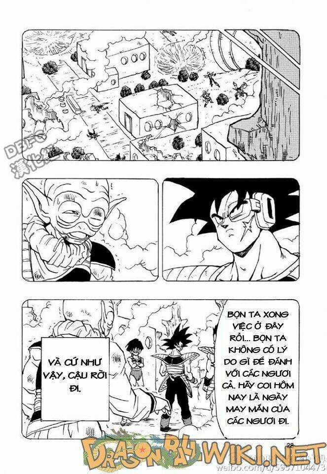 Thế Giới Ngọc Rồng - Ngoại Truyện Bardock Chapter 1 trang 28