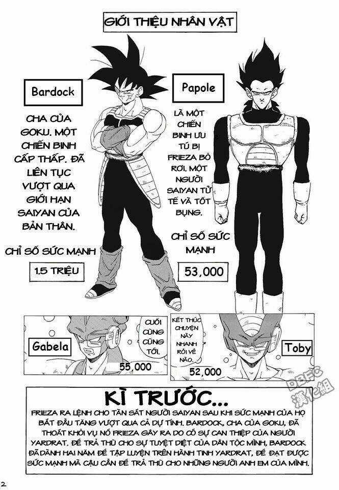 Thế Giới Ngọc Rồng - Ngoại Truyện Bardock Chapter 2 trang 2