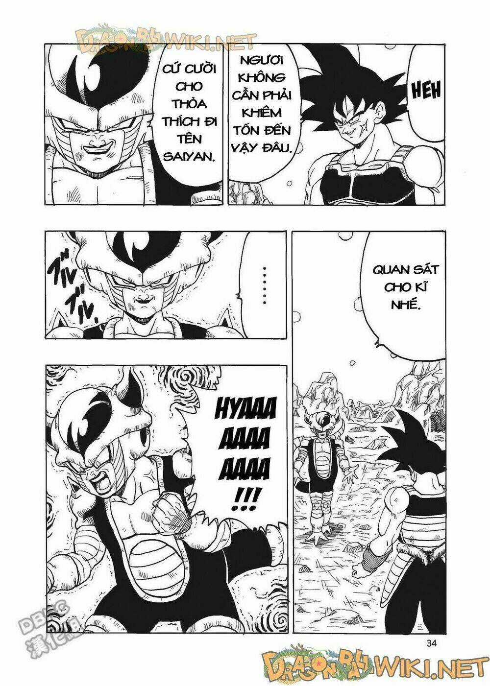 Thế Giới Ngọc Rồng - Ngoại Truyện Bardock Chapter 4 trang 34