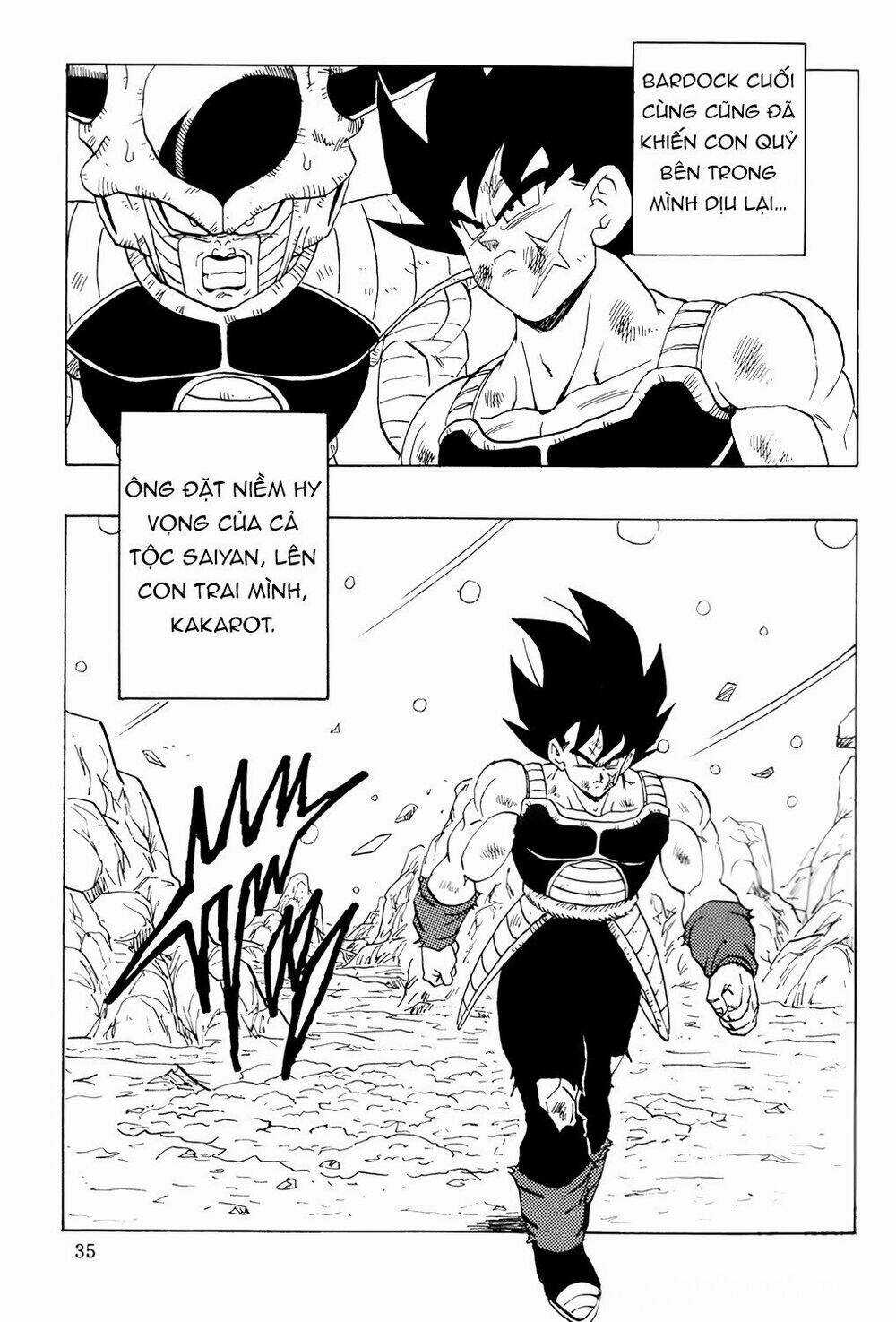 Thế Giới Ngọc Rồng - Ngoại Truyện Bardock Chapter 7 trang 35