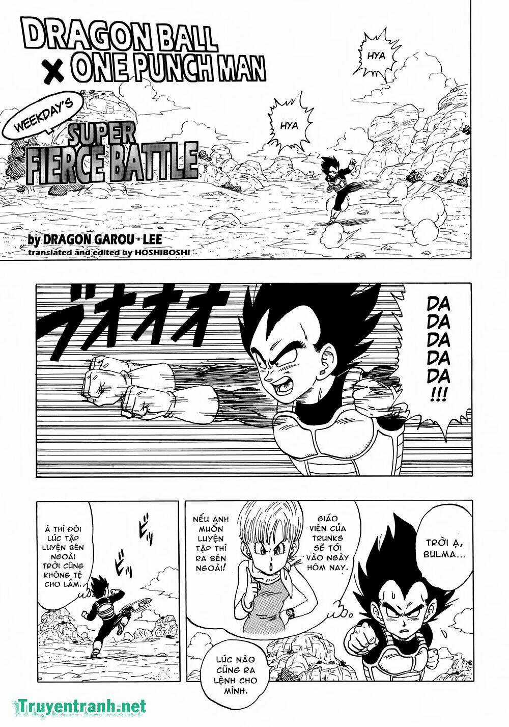 Thế Giới Ngọc Rồng Z & Cú Đấm Hủy Diệt Chapter 1 trang 2