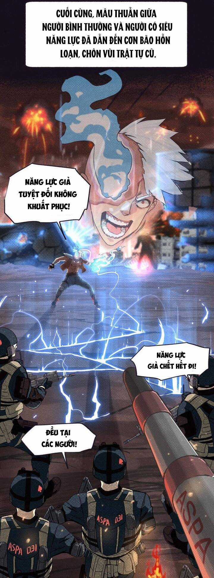 Thế Giới Nơi Chỉ Có Siêu Nhân Là Nạn Nhân Chapter 0.5 trang 53