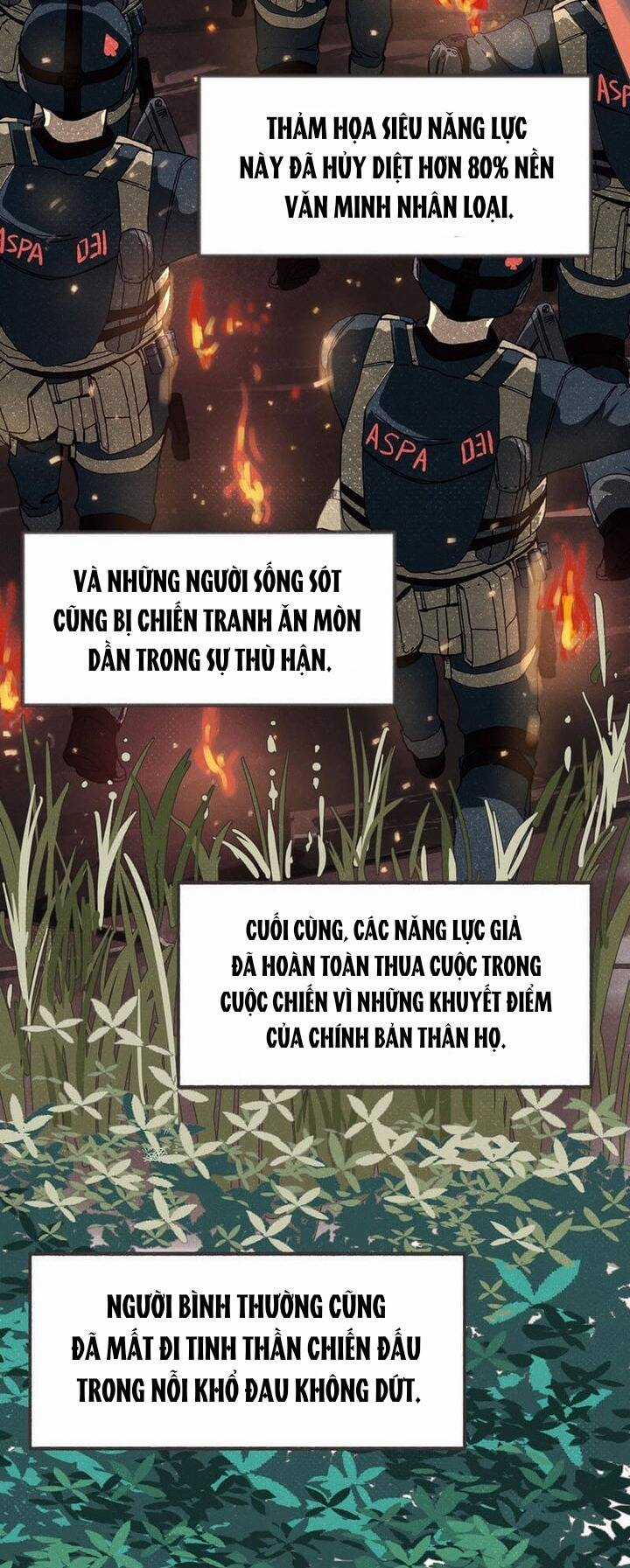 Thế Giới Nơi Chỉ Có Siêu Nhân Là Nạn Nhân Chapter 0.5 trang 54