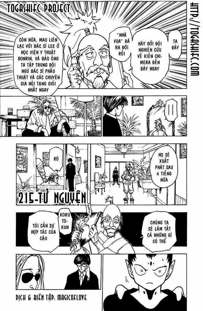 Thế Giới Thợ Săn Chapter 215 trang 1