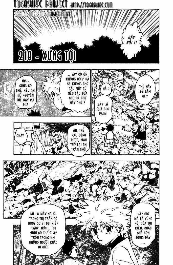 Thế Giới Thợ Săn Chapter 218 trang 1